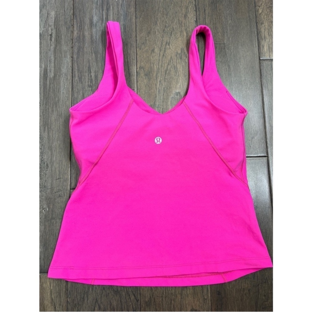 Lululemon Align Waist-Length Tank Top Sonic Pink - Picture 3 of 8